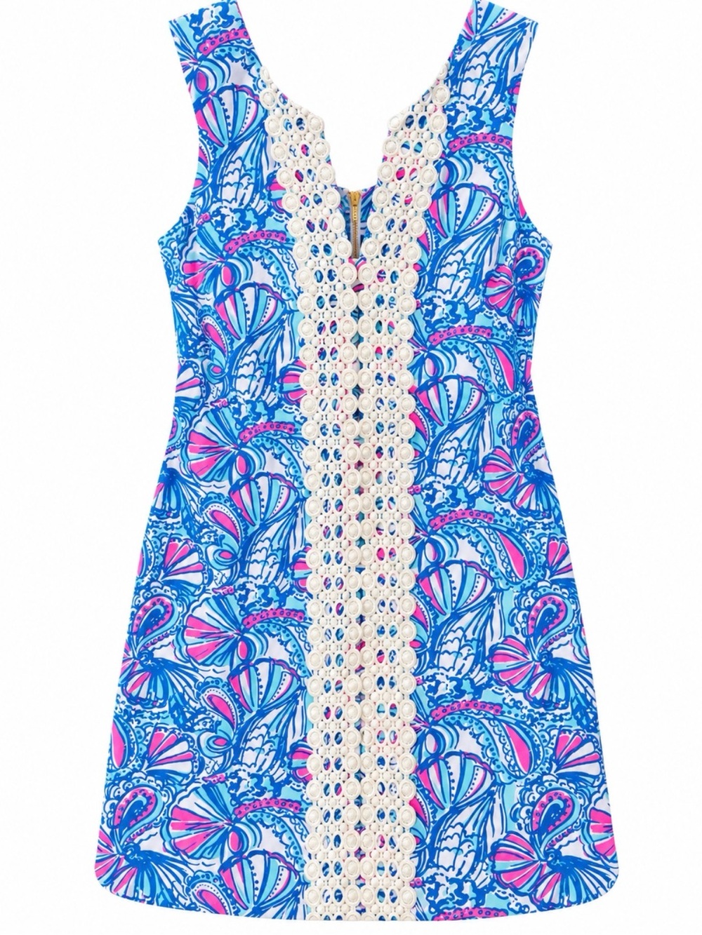 Lilly Pulitzer “My Fans” shift dress